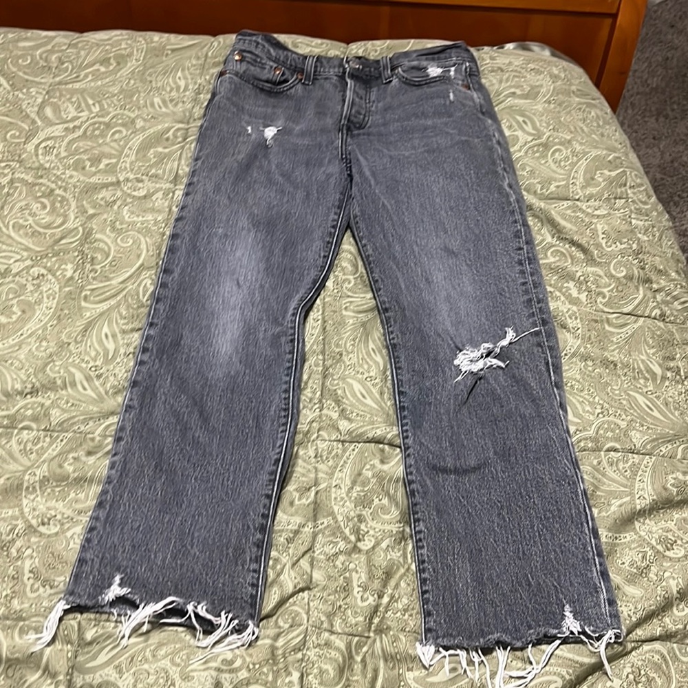 Levi distressed jeans